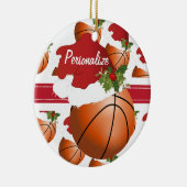 Kersthonkbal Persoonlijke versiering Keramisch Ornament (Rechts)