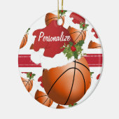 Kersthonkbal Persoonlijke versiering Keramisch Ornament (Links)