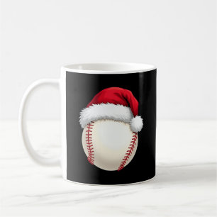 Kersthonkbal Santa Hat Funny Sport Xmas Koffiemok