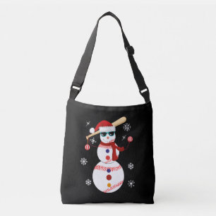Kersthonkbal Snowman Santa Hat Gift Crossbody Tas