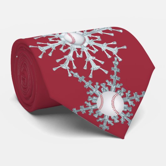 Kersthonkbal Stropdas (Opgerold)