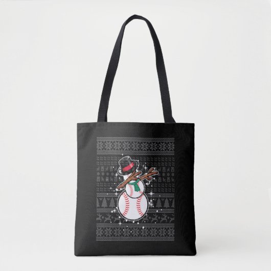 Kersthonkbal Tote Bag (Voorkant)