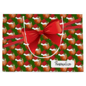 Kersthonkbalpatroon - Groot Cadeauzakje (Voorkant)