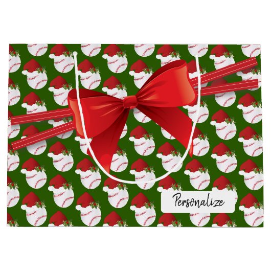 Kersthonkbalpatroon - Groot Groot Cadeauzakje (Voorkant)