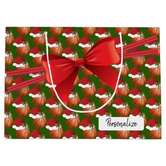 Kersthonkbalpatroon - Groot Groot Cadeauzakje (Voorkant)