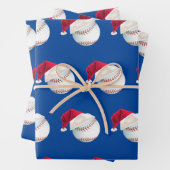 Kersthonkbalsport Santa Holiday Set Inpakpapier Vel (In situ)