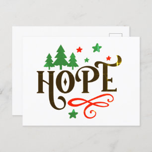 Kersthoop Briefkaart