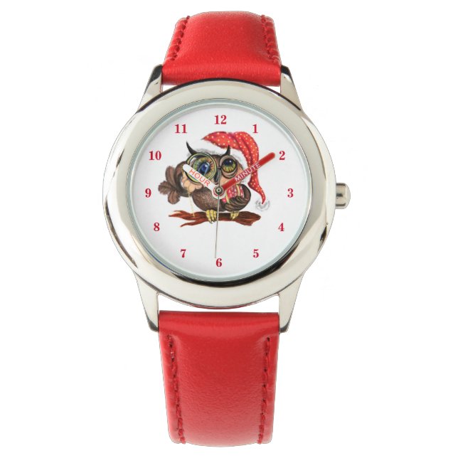 Kersthorloge-Baby met cadeau Horloge (Voorkant)