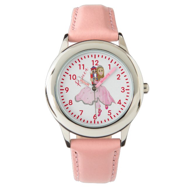 Kersthorloge De Notenkraker Ballerina Horloge (Voorkant)
