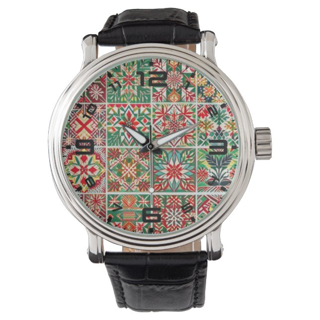 kersthorloge horloge (Voorkant)