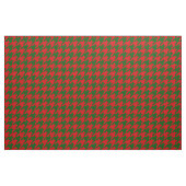 kersthoundstooth stof (Fat Quarter)