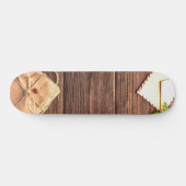 Kersthout Scene Persoonlijk Skateboard (Horizontaal)