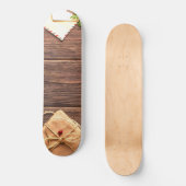 Kersthout Scene Persoonlijk Skateboard (Voorkant)