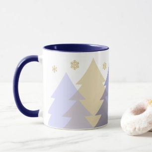 Kersthoutlanden koffiemok mok