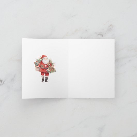 Kersthuis in Sneeuw Kaart (Binnen)