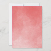 Kersthuis klassieke uitnodiging (Achterkant)