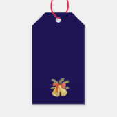 Kersthuis van de feeën cadeaulabel (Achterkant)