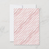 Kersthuis-verwarmingsfeest uitnodiging (Achterkant)