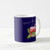 Kersthuis voor feeën koffiemok (Voorkant rechts)