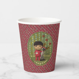 Kersthuisdier Vriend Papieren Bekertje Bekers