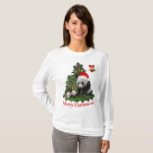 Kersthuisdieren T-shirt (Voorkant volledig)