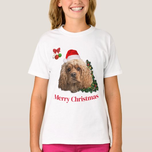 Kersthuisdieren T-shirt (Voorkant)