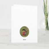 Kersthuisdiervriend Kaart (Achterkant)