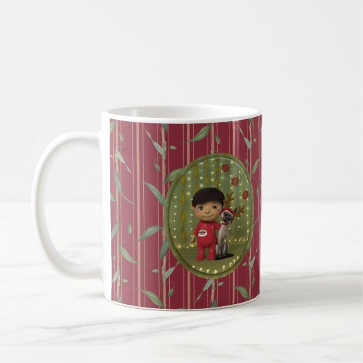 Kersthuisdiervriend Koffiemok (Links)