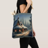 Kersthuisje 3 tote bag (Dichtbij)