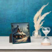 Kersthuisje 4 fotoplaat (Insitu)