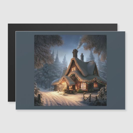 Kersthuisje 5 (Voorkant / Achterkant)