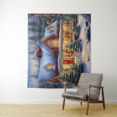 Kersthuiswandtapijt Wandkleed (In situ)