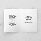 Kersthuizen Feestdagen Kaart (Binnen)