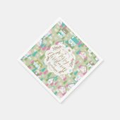 Kersthuizen Groen Servet (Hoek)