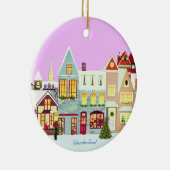 Kersthuizen Keramisch Ornament (Rechts)