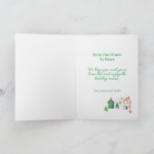 Kersthuizen Prettige Feestdagen (Binnen)