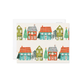 Kersthuizen White Briefkaart