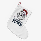 Kersthulp RN-verpleegster Kerstman Grote Kerstsok (Voorkant (Hangend))