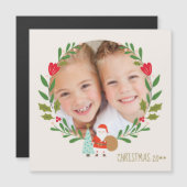 Kersthulst wreath foto (Voorkant / Achterkant)