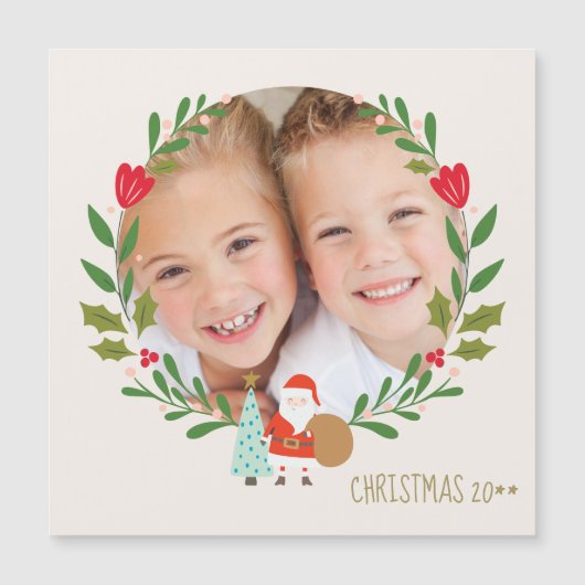 Kersthulst wreath foto (Voorkant)