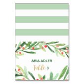 Kersthulstak Tafelkaartjes met standaardje Kaart (Voorkant)