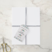 Kersthulstbessen Thema Voedsel Cadeaulabel (Met Touw)