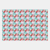 kerstHumor | Officiële Nice-lijst van Santa Inpakpapier Vel (Voorkant 2)