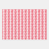 kerstHumor | Officiële Nice-lijst van Santa Inpakpapier Vel (Voorkant 3)