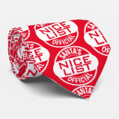 kerstHumor | Officiële Nice-lijst van Santa Stropdas (Opgerold)