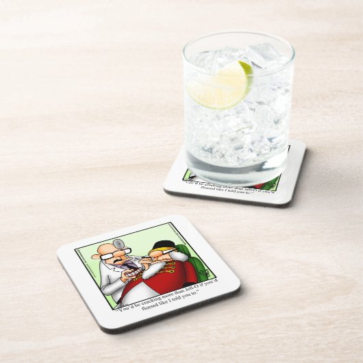 kerstHumor Onderzetter set (Rechterzijde)