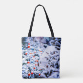 Kerstidylle superieur tote bag (Achterkant)
