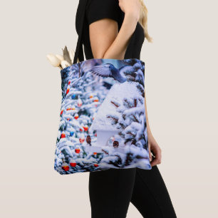 Kerstidylle superieur tote bag