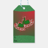 KerstijsSchaatsen - Cadeaulabel (Voorkant)