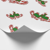 KerstijsSchaatsen - Cadeaupapier (Hoek)